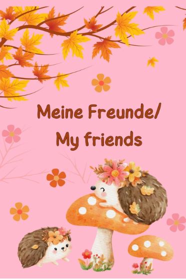 Freundebuch - Deutsch-Englisch