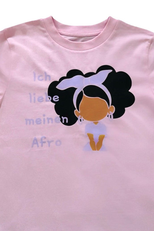 T-Shirt - Ich liebe meinen Afro
