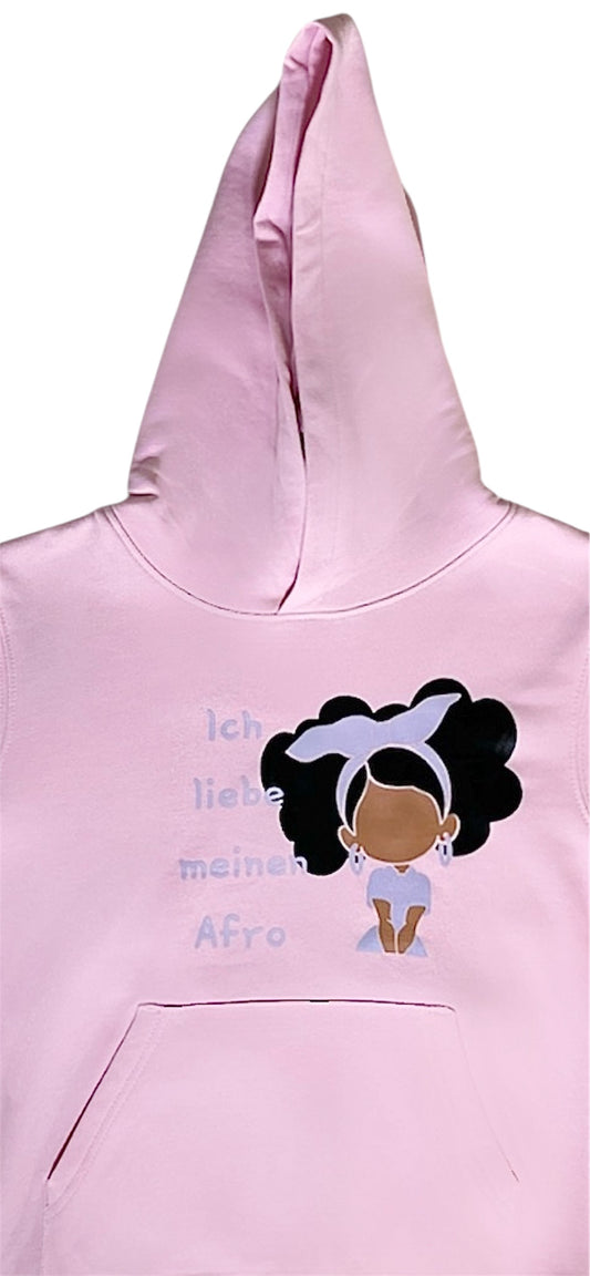 Hoodie - Ich liebe meinen Afro