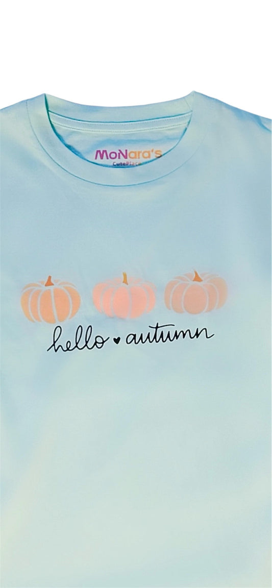 T-Shirt - hello autumn